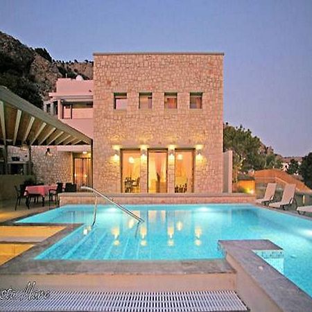 Villa Costamare - Enjoy Lazy Days On The Private Pool-Jacuzzi Pefki  ห้อง รูปภาพ