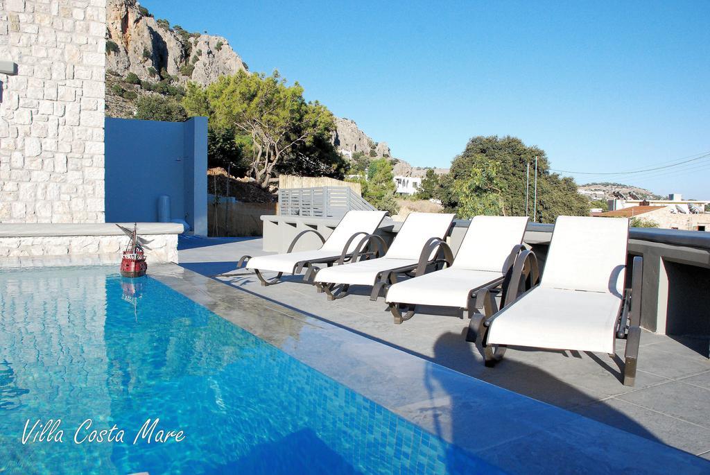 Villa Costamare - Enjoy Lazy Days On The Private Pool-Jacuzzi Pefki  ห้อง รูปภาพ