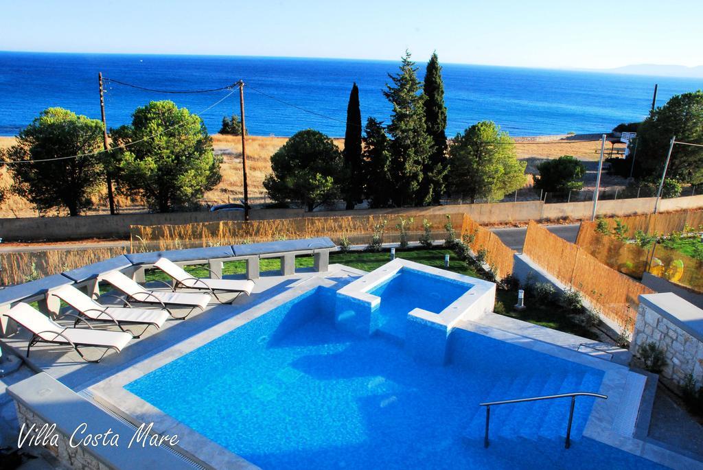 Villa Costamare - Enjoy Lazy Days On The Private Pool-Jacuzzi Pefki  ห้อง รูปภาพ